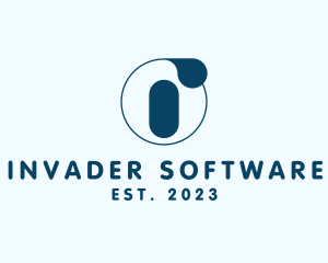 Modern Software Letter I logo design