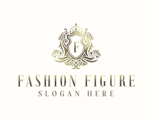 Royal Fashion Boutique logo design