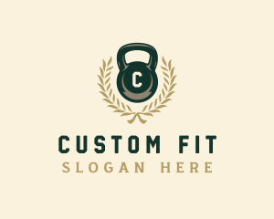 Kettlebell Fitness Training logo design