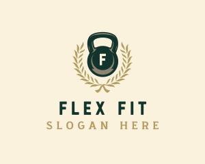 Kettlebell Fitness Training logo design