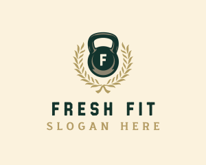 Kettlebell Fitness Training logo design