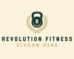 Kettlebell Fitness Training logo design