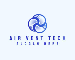 Fan Air Conditioning logo design