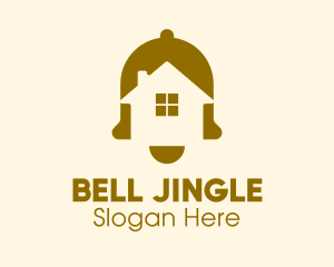 House Alarm Bell  logo design