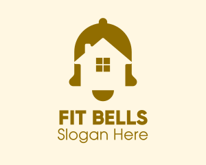 House Alarm Bell  logo design