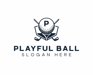 Golf Ball Sports logo design