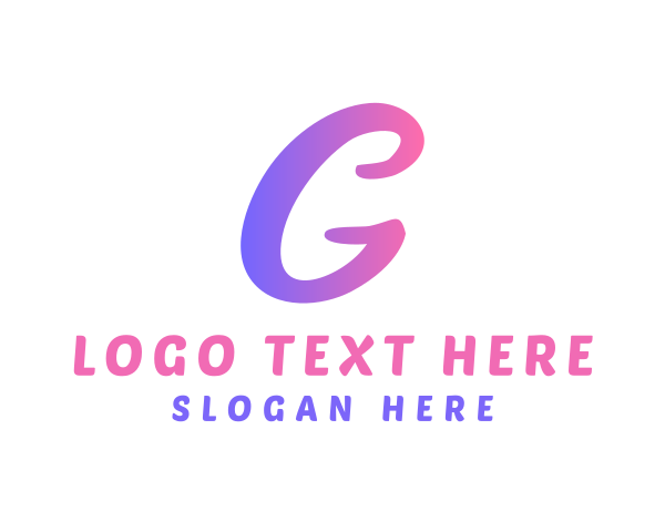 Curly logo example 3