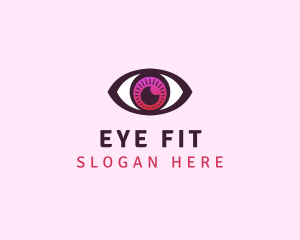 Visual Eye Optometry logo design