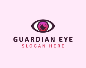 Visual Eye Optometry logo design