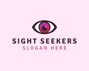 Visual Eye Optometry logo design