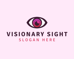 Visual Eye Optometry logo design