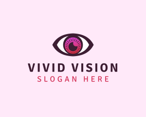 Visual Eye Optometry logo design