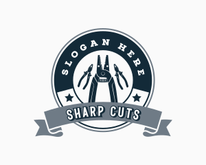 Cable Pliers Tool logo design