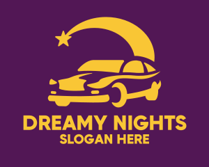 Night Drive Car logo design