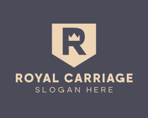 Royal Letter R  logo design