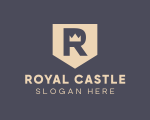 Royal Letter R  logo design