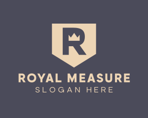 Royal Letter R  logo design