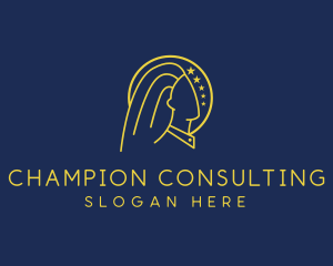 Woman Boss Leader logo