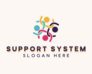 Volunteer Support Team logo design