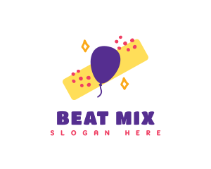 Fun Party Balloon Confetti logo