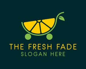 Lemon Citrus Cart  logo design