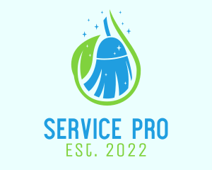 Eco Janitorial Service logo design