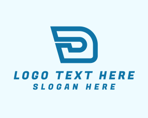 Digital Company Letter D logo