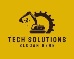 Mechanical Excavation Digger logo