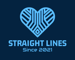 Blue Heart Lines logo
