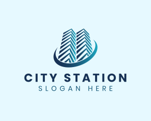 City Building Property logo design