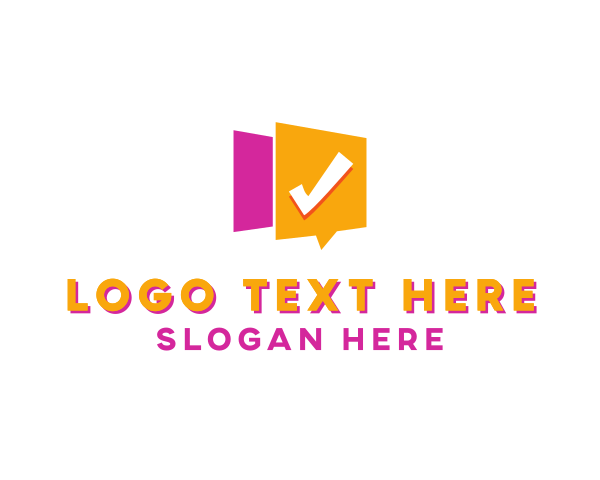 Checkbox logo example 3