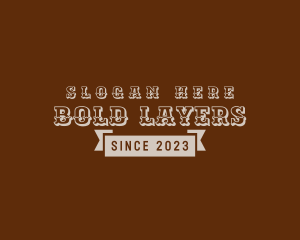 Rustic Western Business Logo