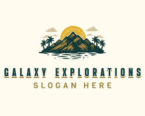 Outdoor Mountain Tourism logo design