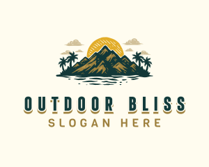 Outdoor Mountain Tourism logo design