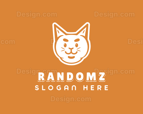 Feline Pet Cat Logo