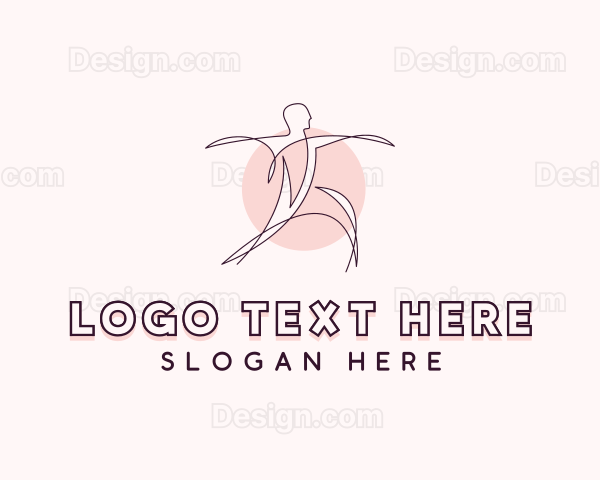 Meditation Yoga Wellness Logo