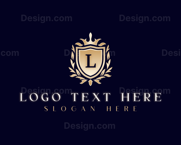 Luxury Royal Shield Logo