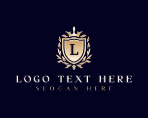 Luxury Royal Shield Logo