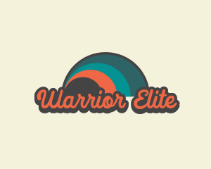 Retro Hippie Wave logo