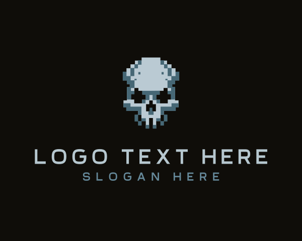 Pixel Art logo example 2