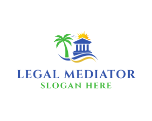 Beach Law Firm  logo design