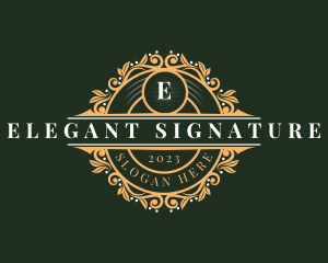 Elegant Ornament Boutique logo design