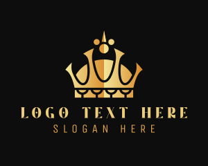 Premium Luxury Crown Jewel logo