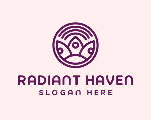 Nature Flower Crown logo