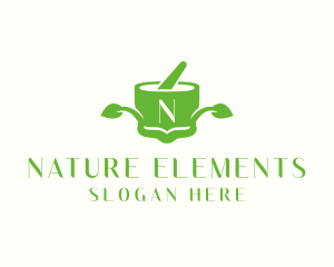 Herbal Apothecary Natural Medicine logo design