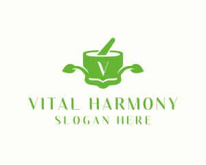 Herbal Apothecary Natural Medicine logo design