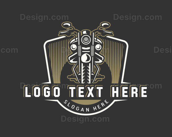 Motorcycle Biker Vehicle Logo