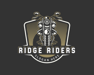 Motorcycle Biker Vehicle logo design