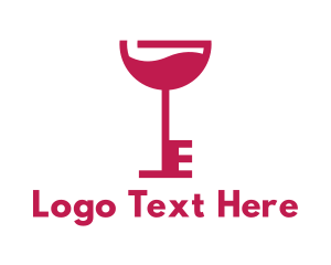 Wine Glass Key logo