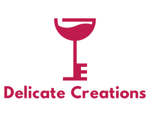 Wine Glass Key logo